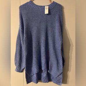 NWT American Eagle Blue Sweater Size XS